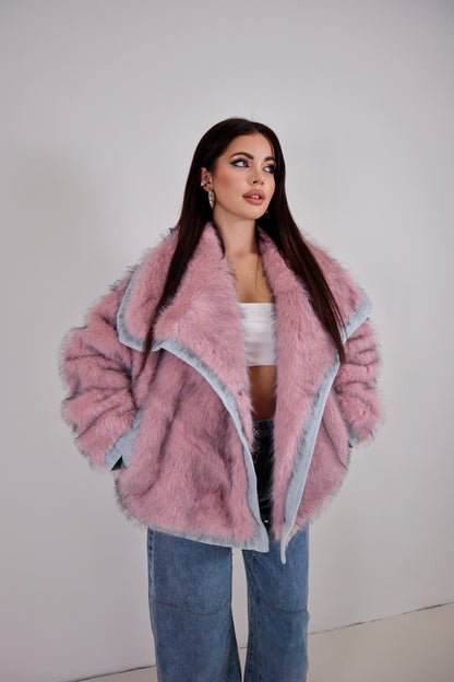Pelliccia Angel - Rosa