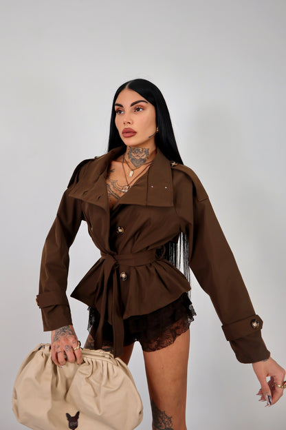 Trench Brooklyn - Marrone
