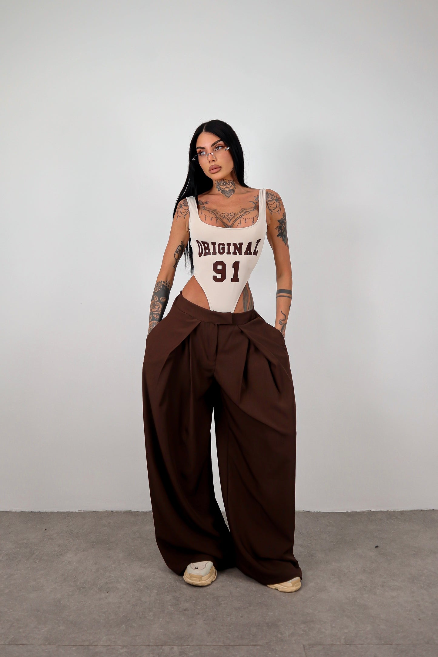 Pantalone Biggest - Marrone