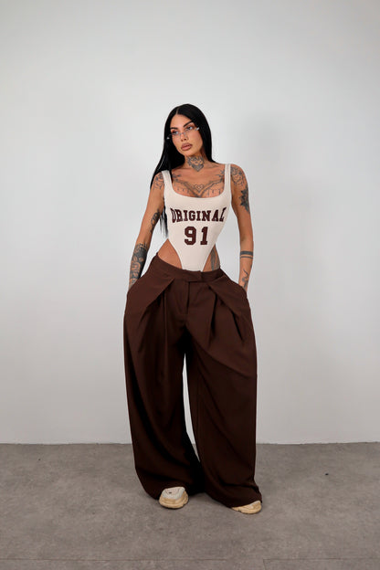 Pantalone Biggest - Marrone