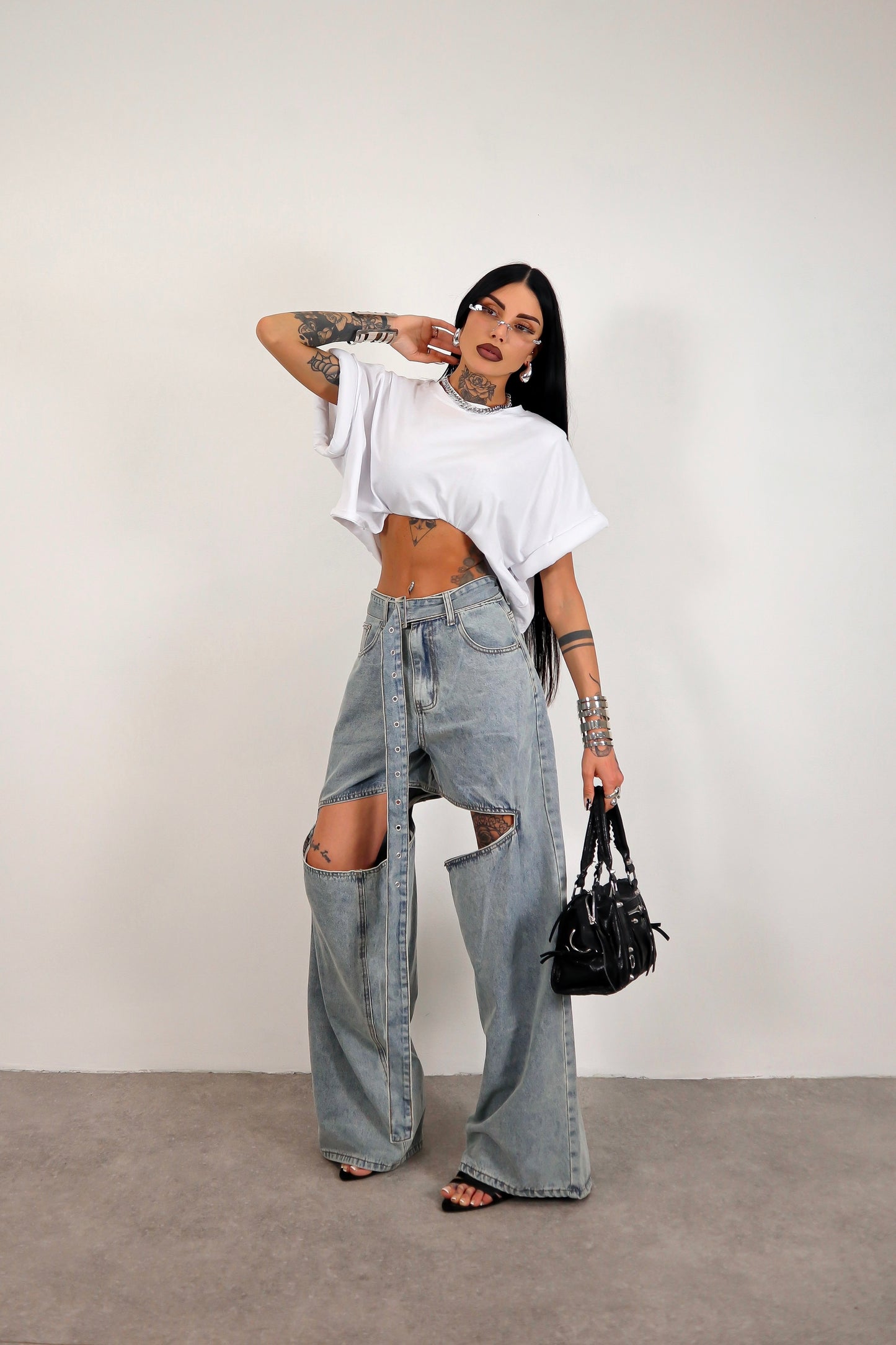 Jeans cut out Bryanna