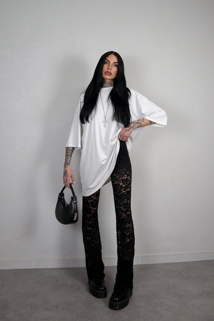 Pantalone Pizzo Zampetta - Nero