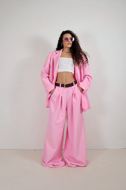 Tailleur Oversize Sugar - Rosa