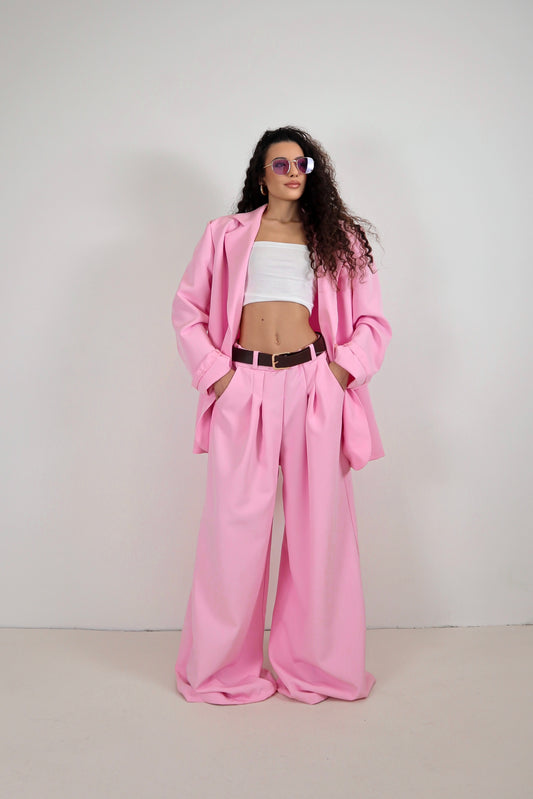 Tailleur Oversize Sugar - Rosa