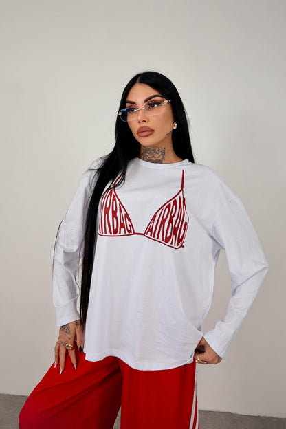 T-shirt over Air Bag