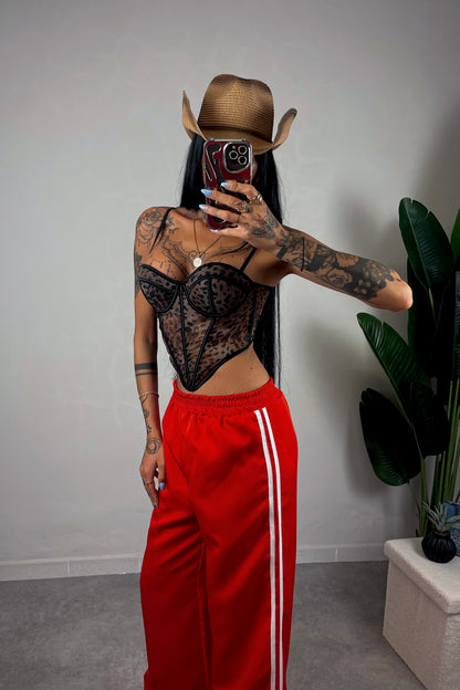 Corsetto Selvaggia - Leopardato