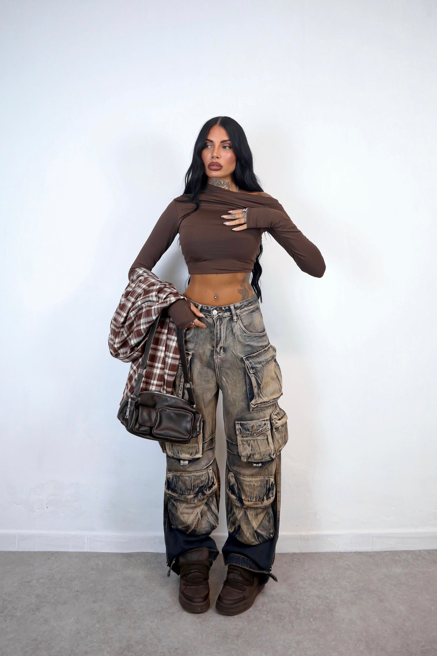 Jeans Cargo Sabbiato