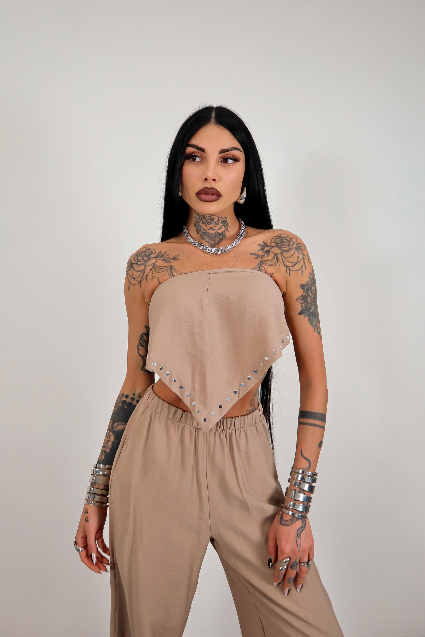 Completo multi Bandana - Beige