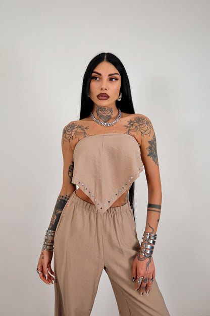 Completo multi Bandana - Beige