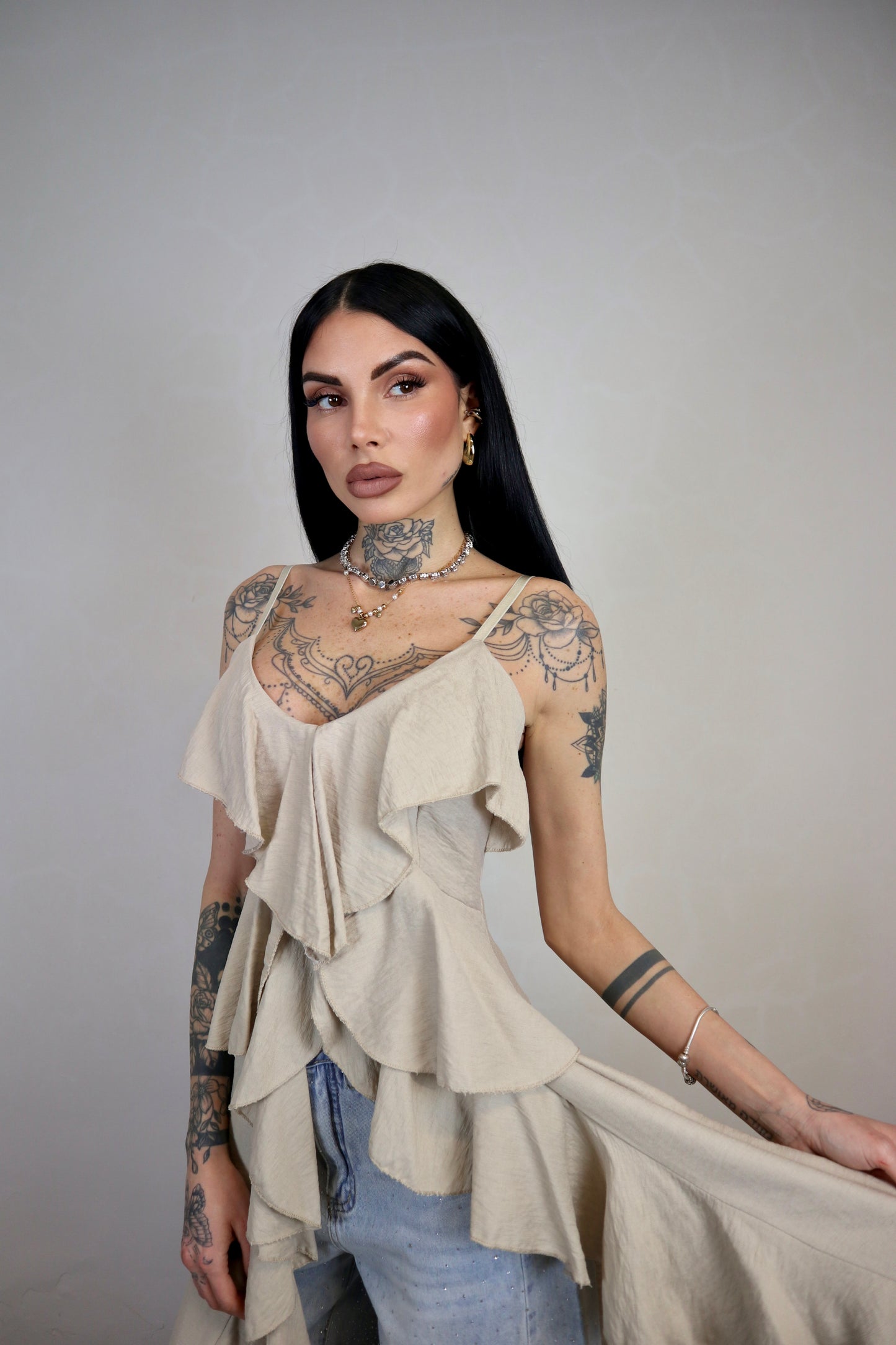 Top Amelia - Beige