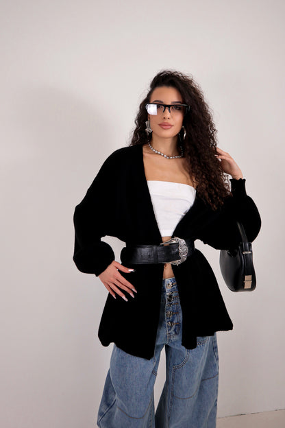 Cardigan Alice - Nero
