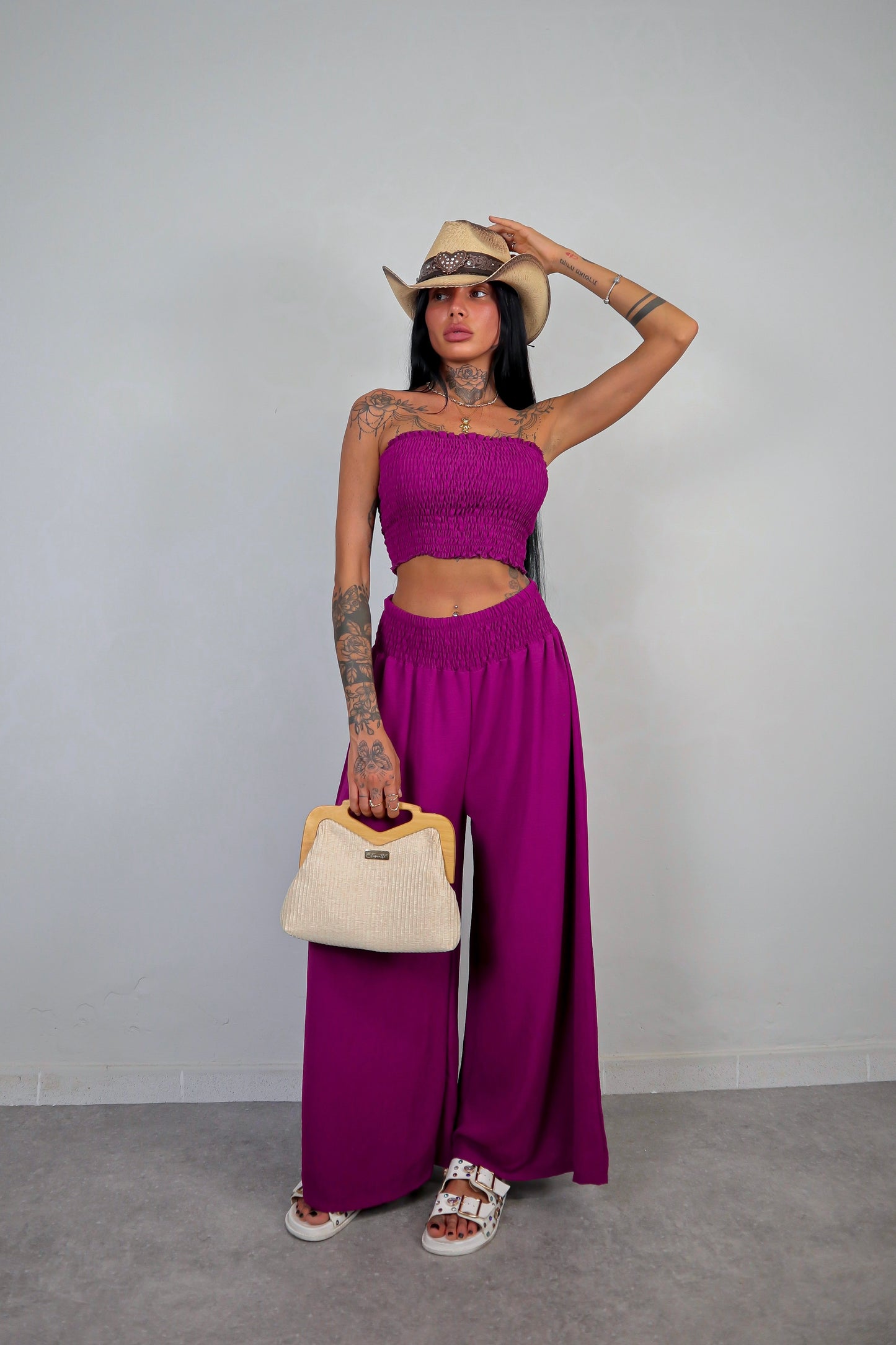 Completo Marilù - Magenta