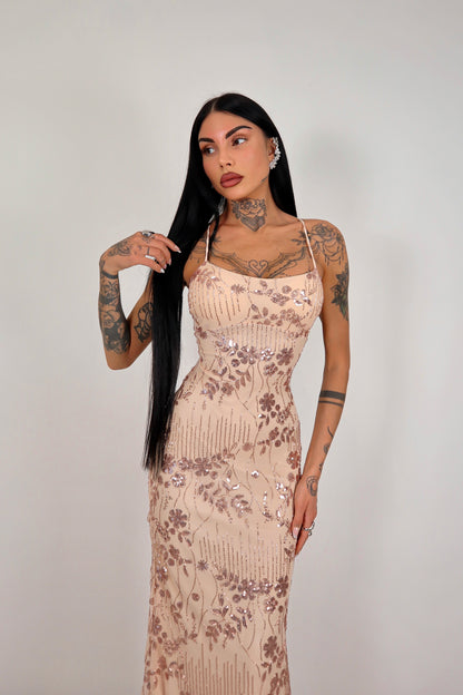 Abito Adeline - Champagne