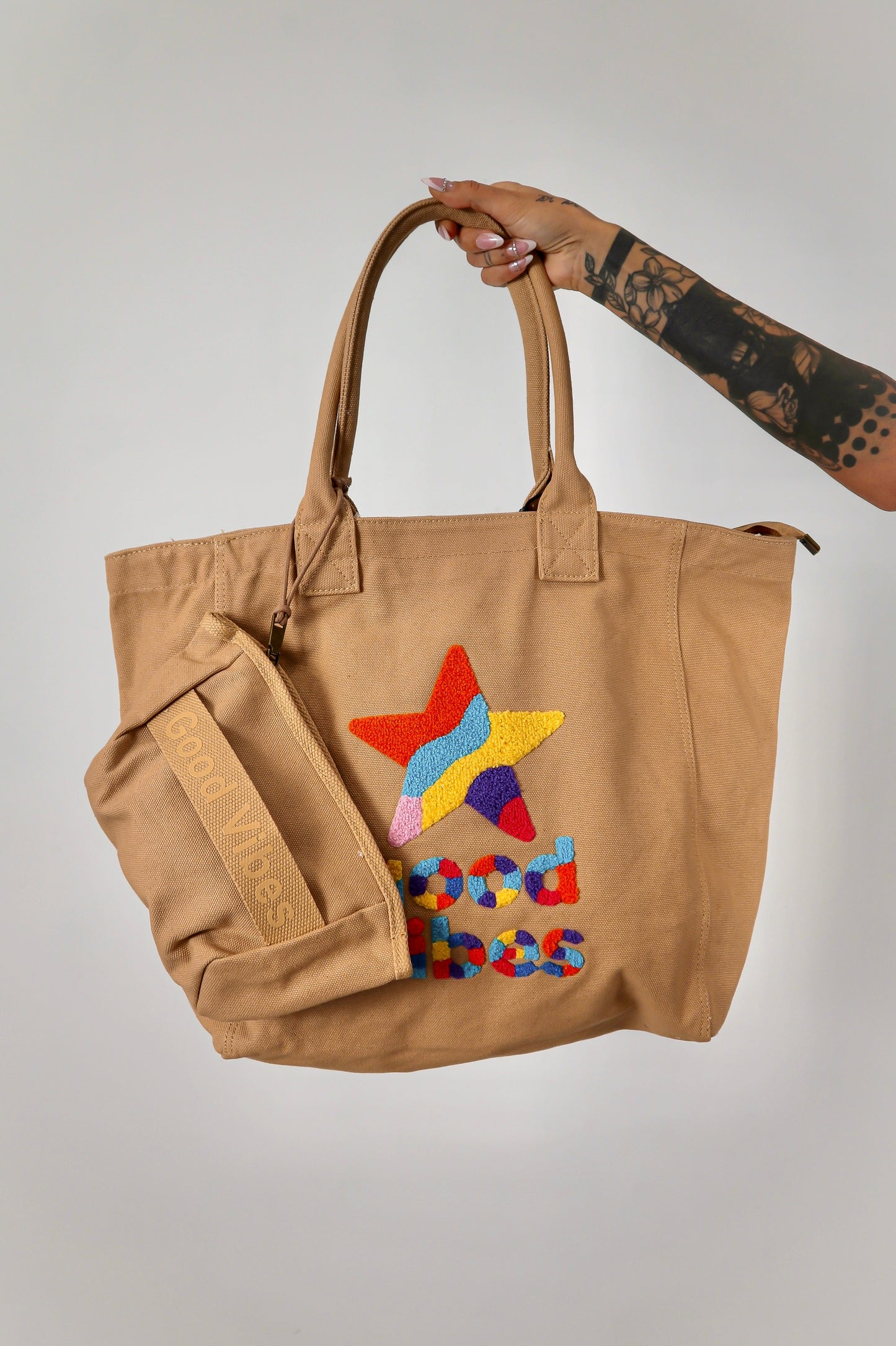 Borsa mare Good Vibes