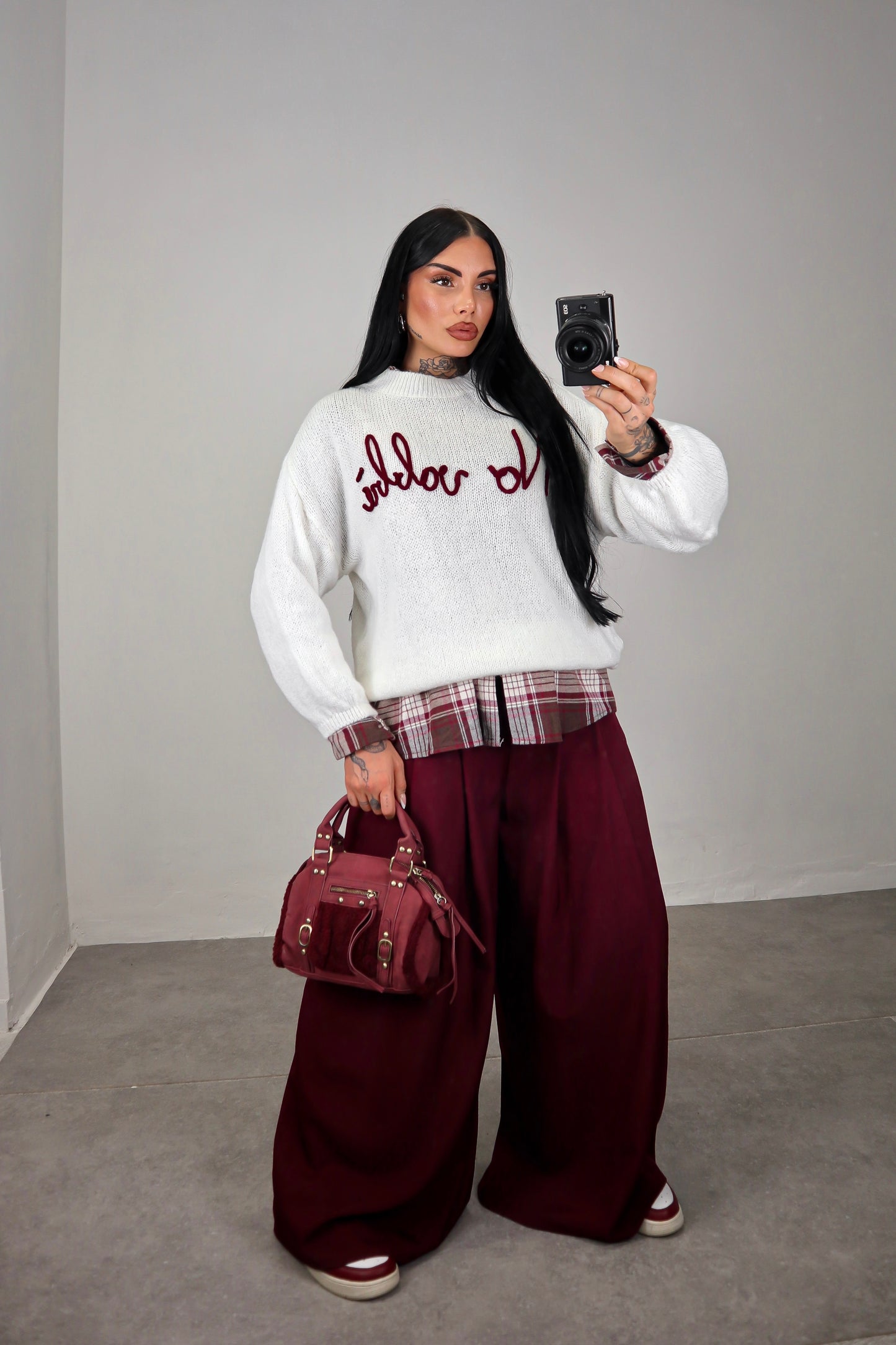 Maglione “No vabbè” - Bianco