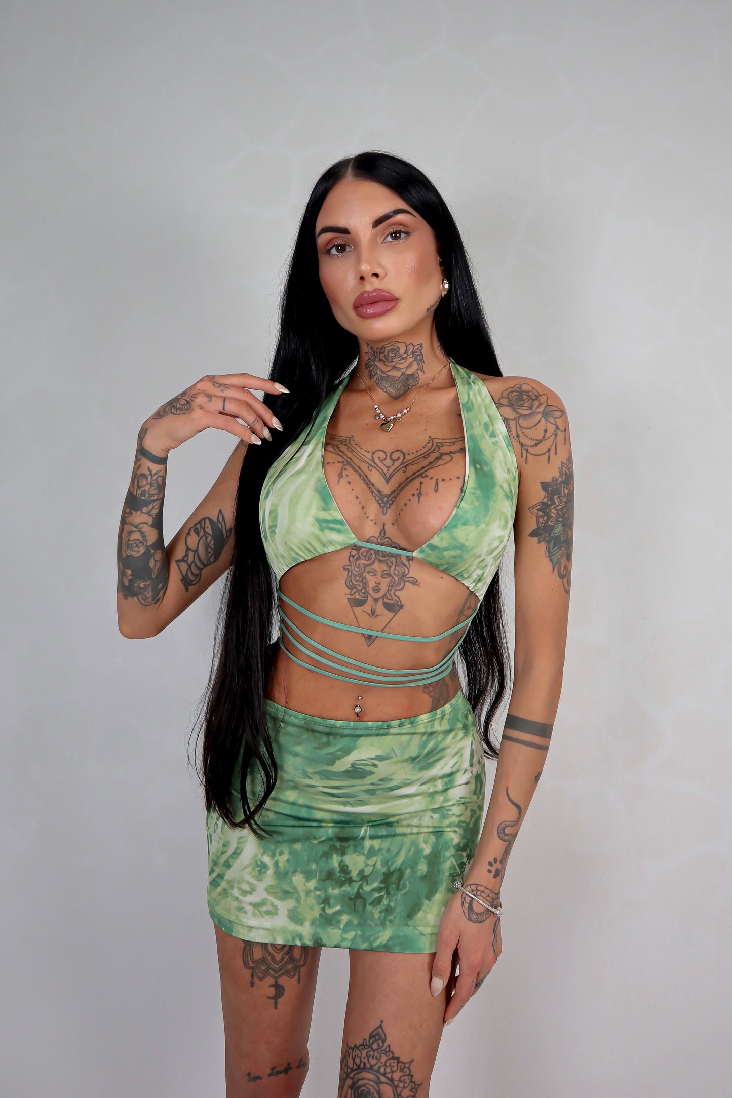 Abito Tahiti - Verde