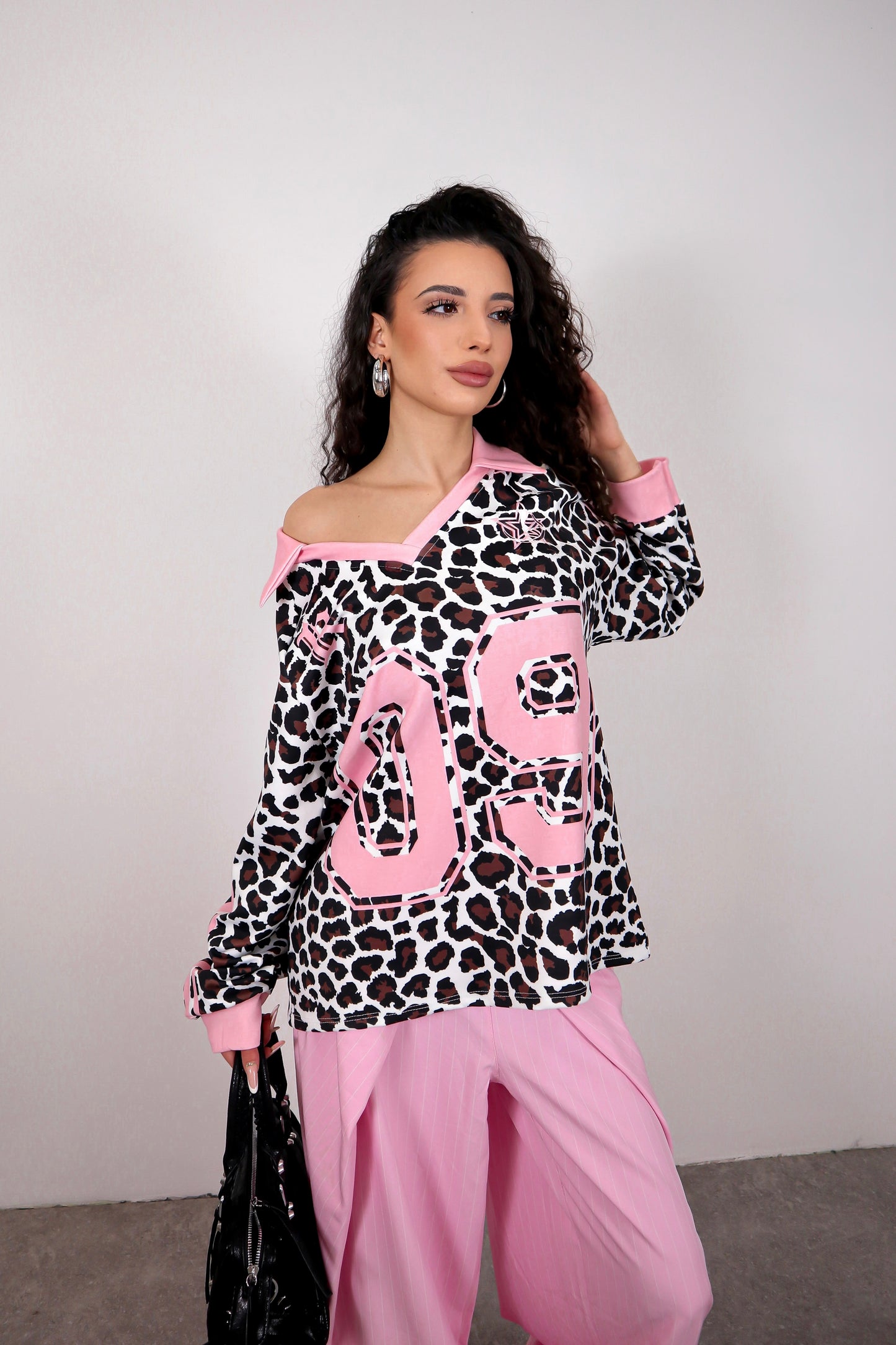 Maglia Football Leo - Rosa