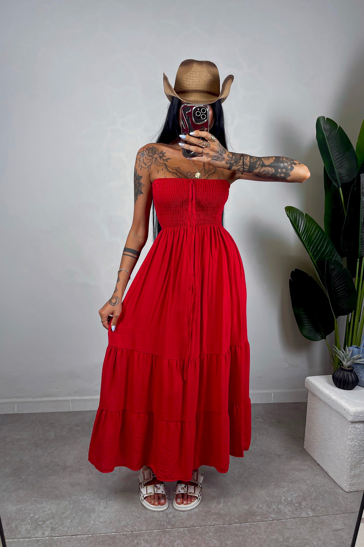 Abito/Gonna Fresh - Rosso