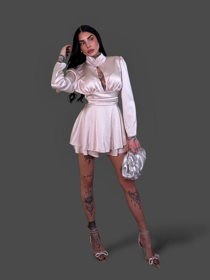 Tuta intera Goccia - Beige