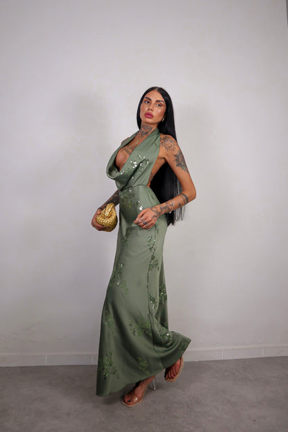 Abito Odette - Verde Militare