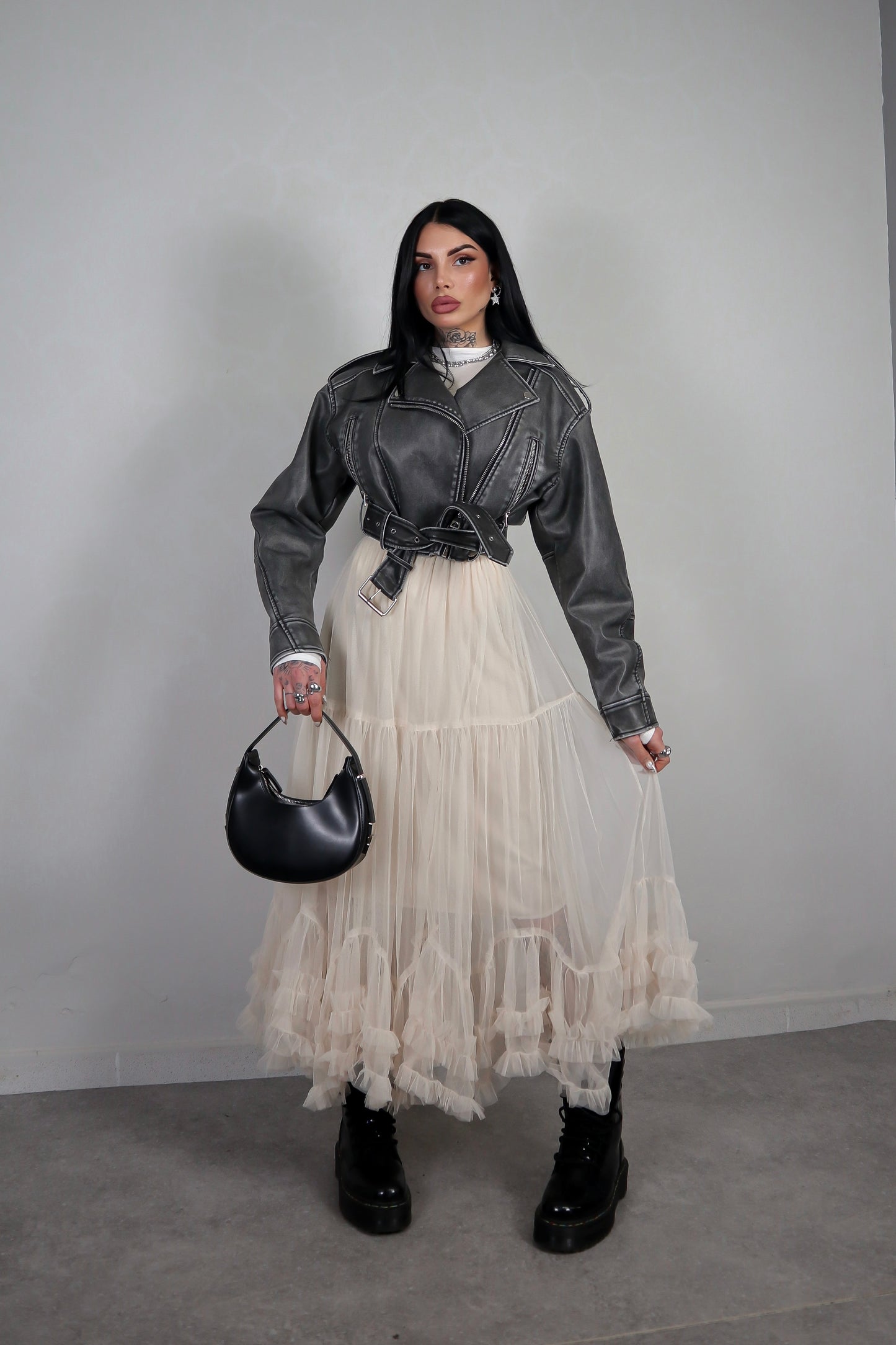 Gonna Tulle Eloise - Beige