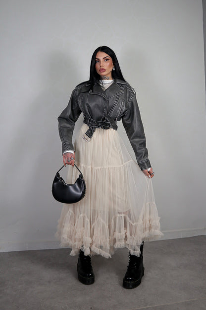Gonna Tulle Eloise - Beige