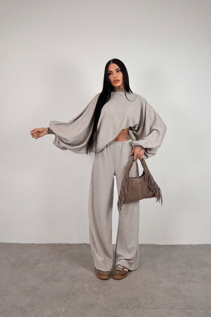 Completo in maglia Isadora -  Sabbia