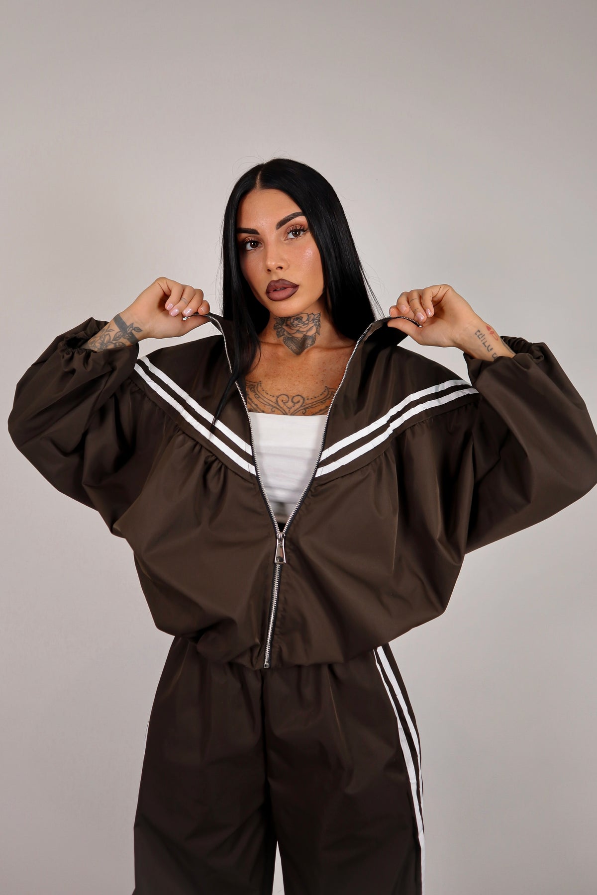 Completo tuta Dunia - Marrone