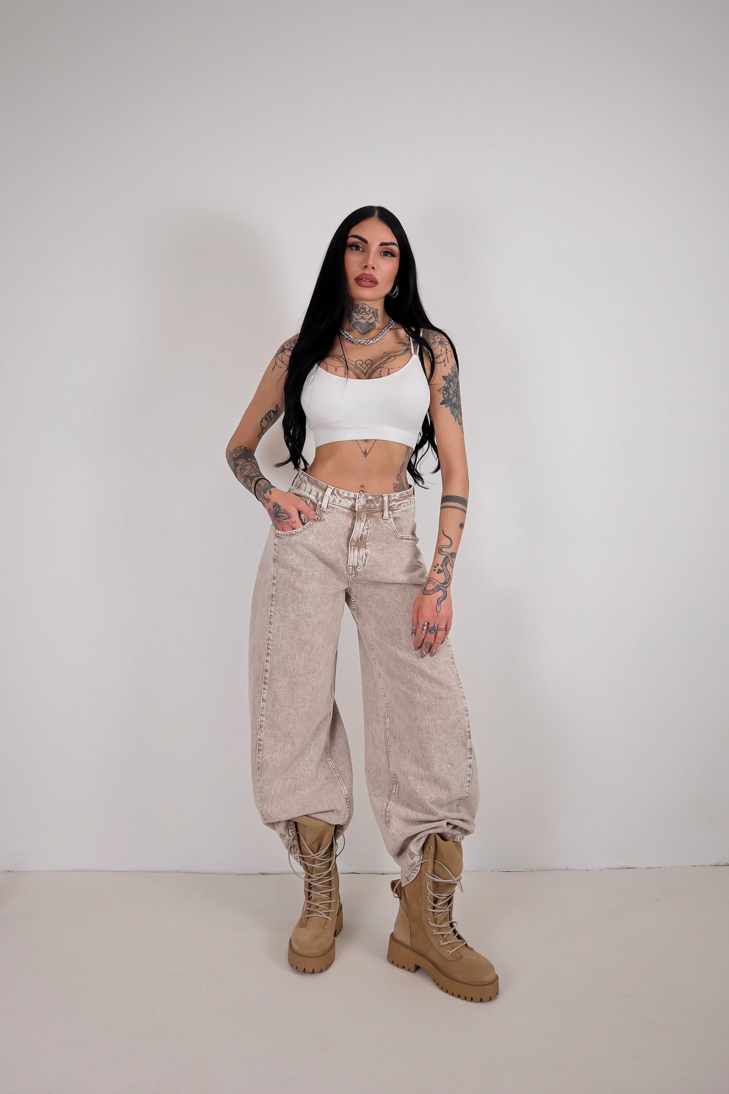 Jeans Sabbiato Ambra