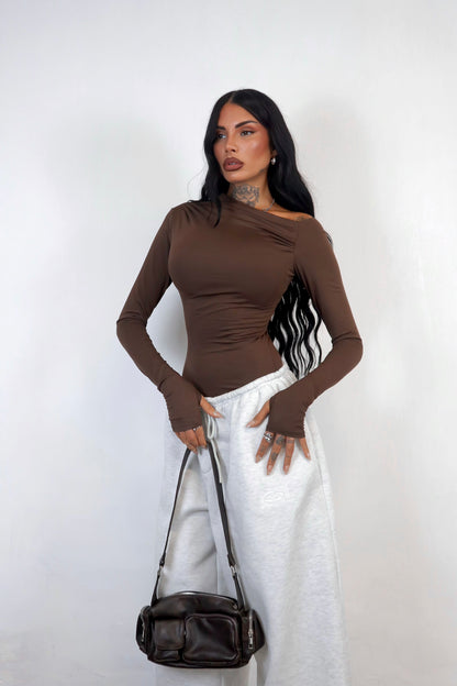 Maglia Kylie - Marrone
