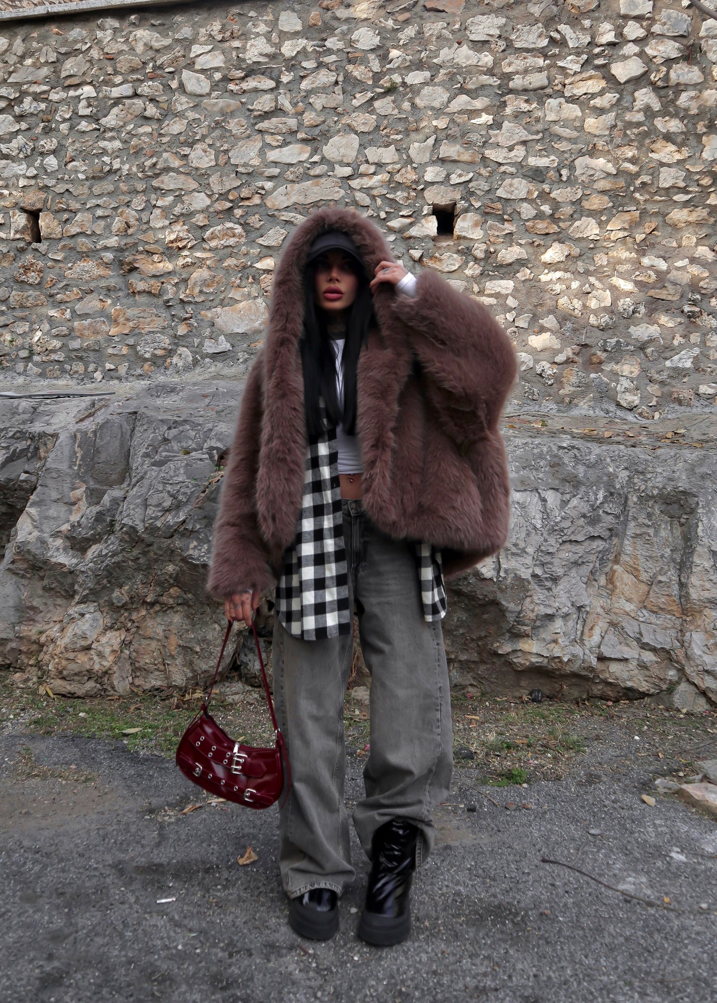 Pelliccia Alaska - Marrone