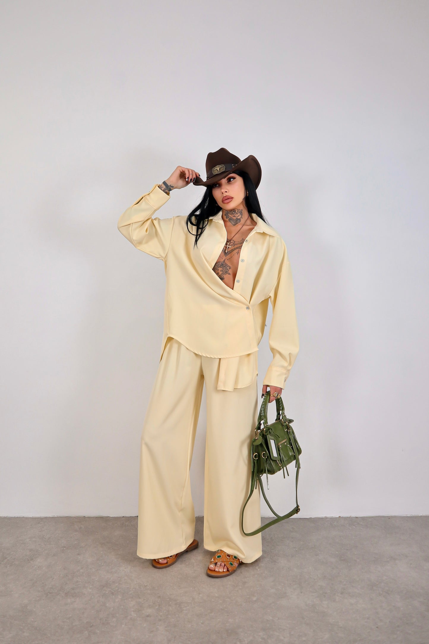 Completo Dorotea - Giallo pastello