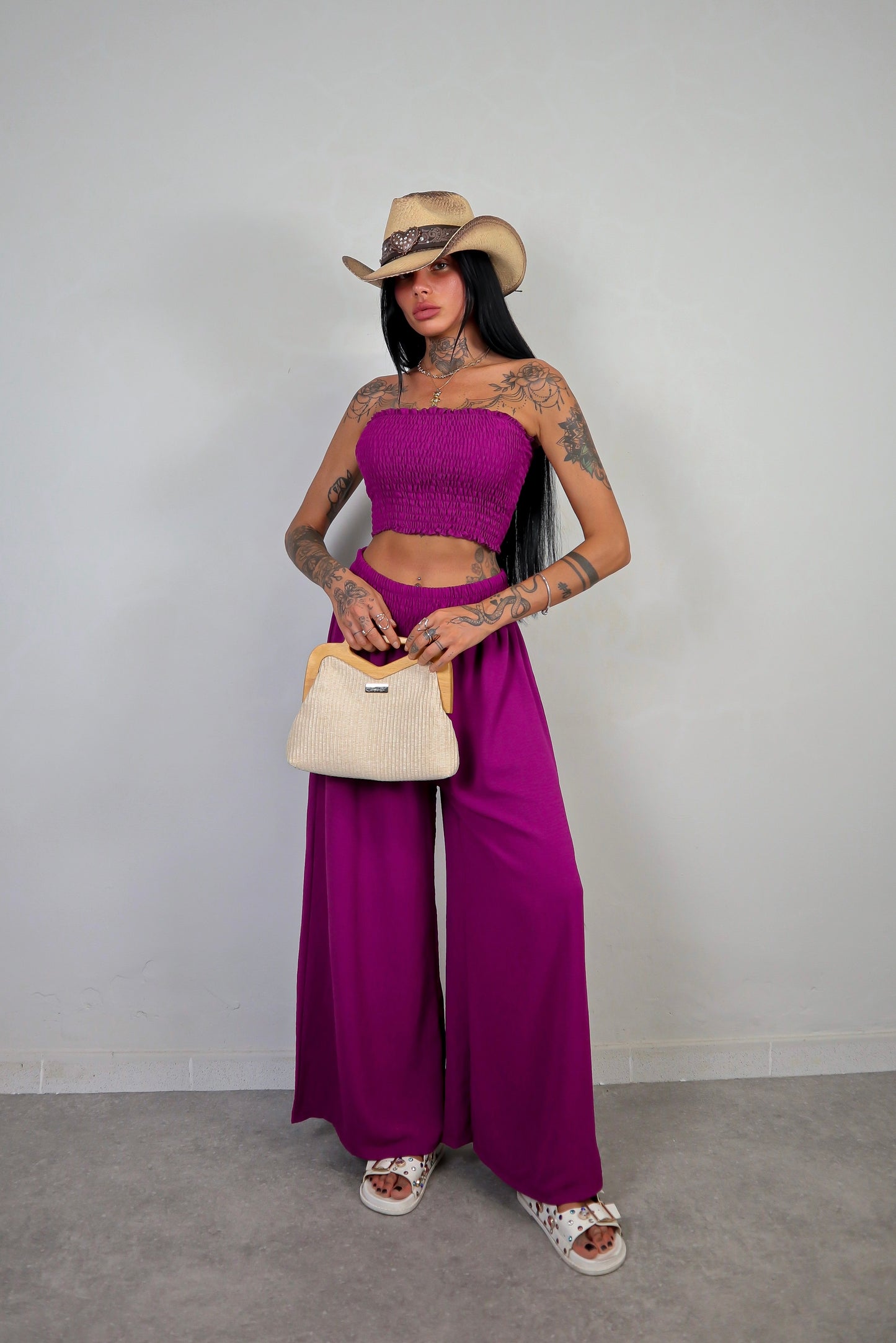 Completo Marilù - Magenta