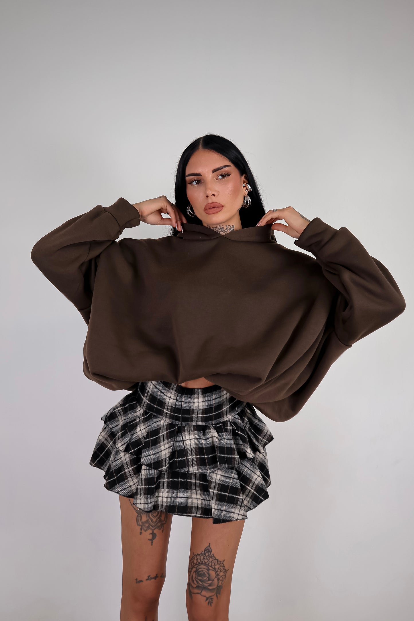 Felpa Extra Over - Marrone