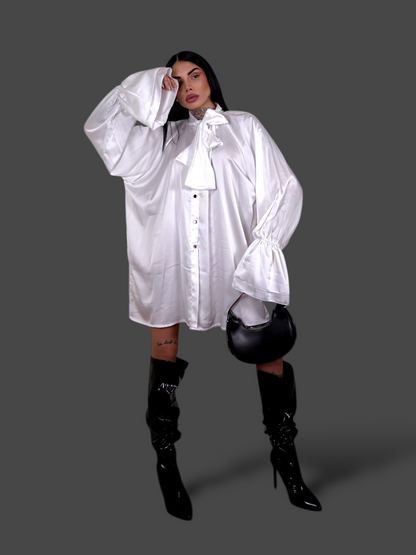 Camicia Over Mozart - Bianco