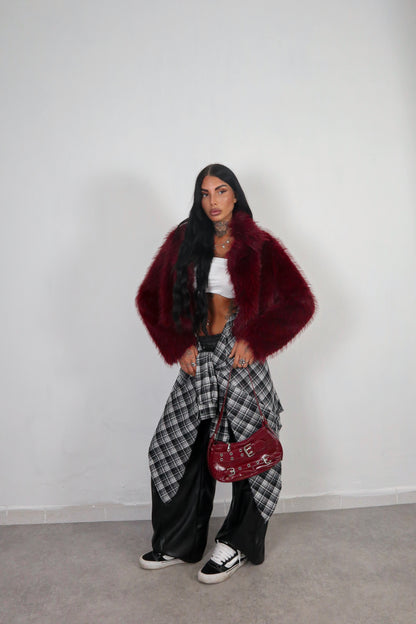 Pelliccia Soft - Bordeaux