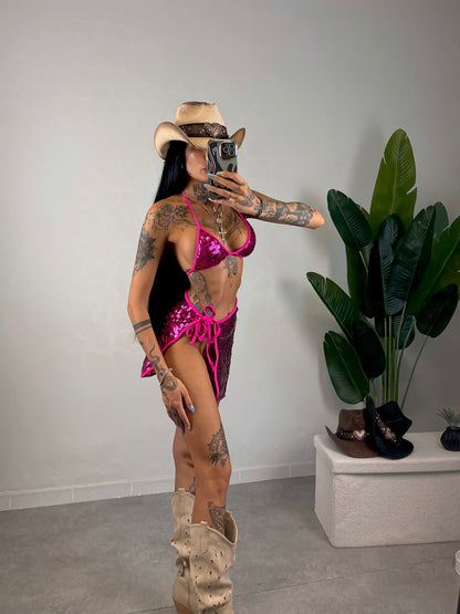 Bikini Mermaid - Fuxia