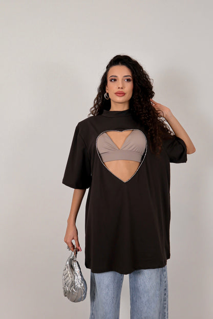 Maglia Te Quiero - Marrone