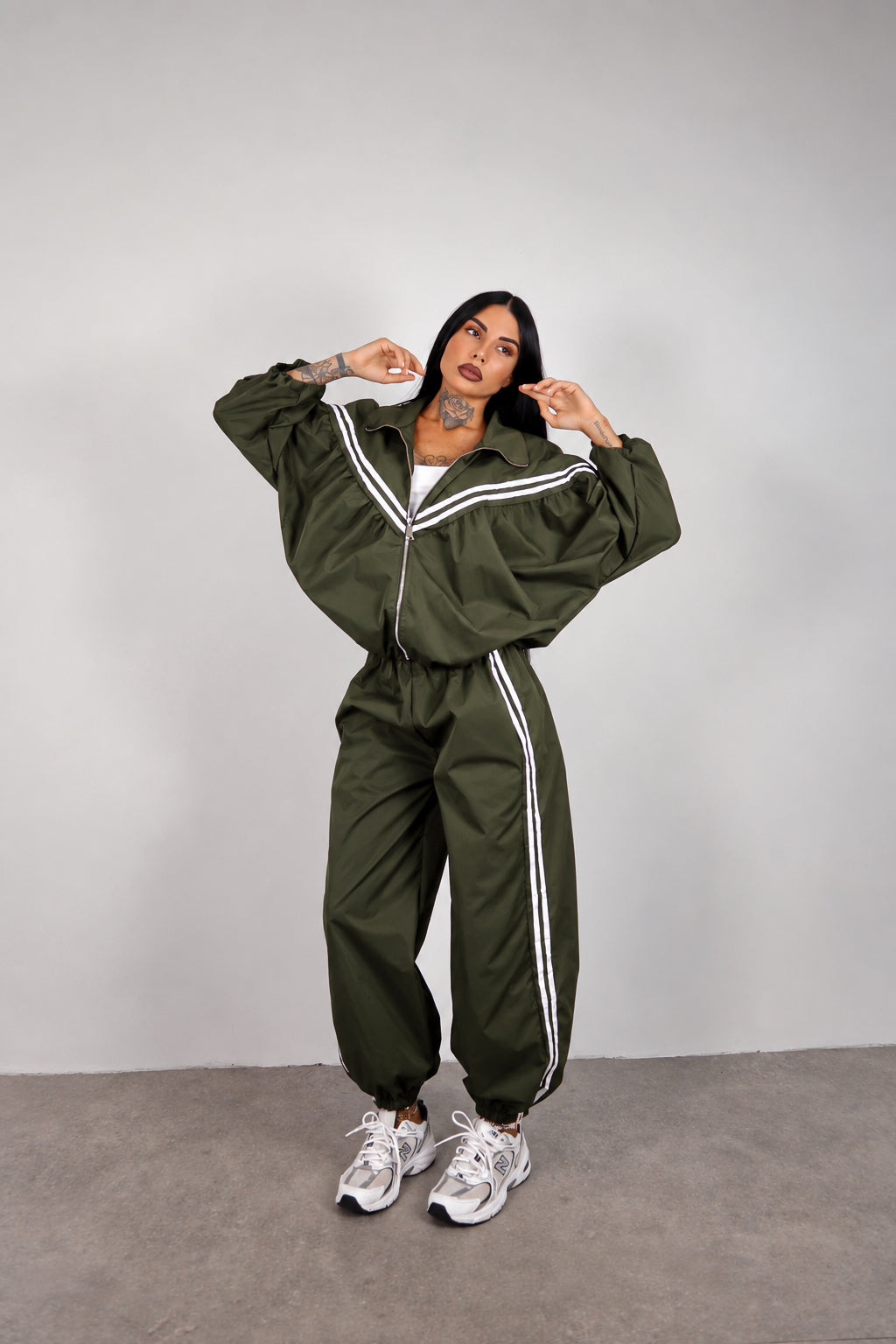 Completo tuta Dunia - Verde militare