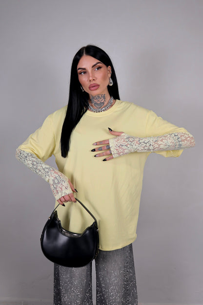 Maglia Cutie - Giallo