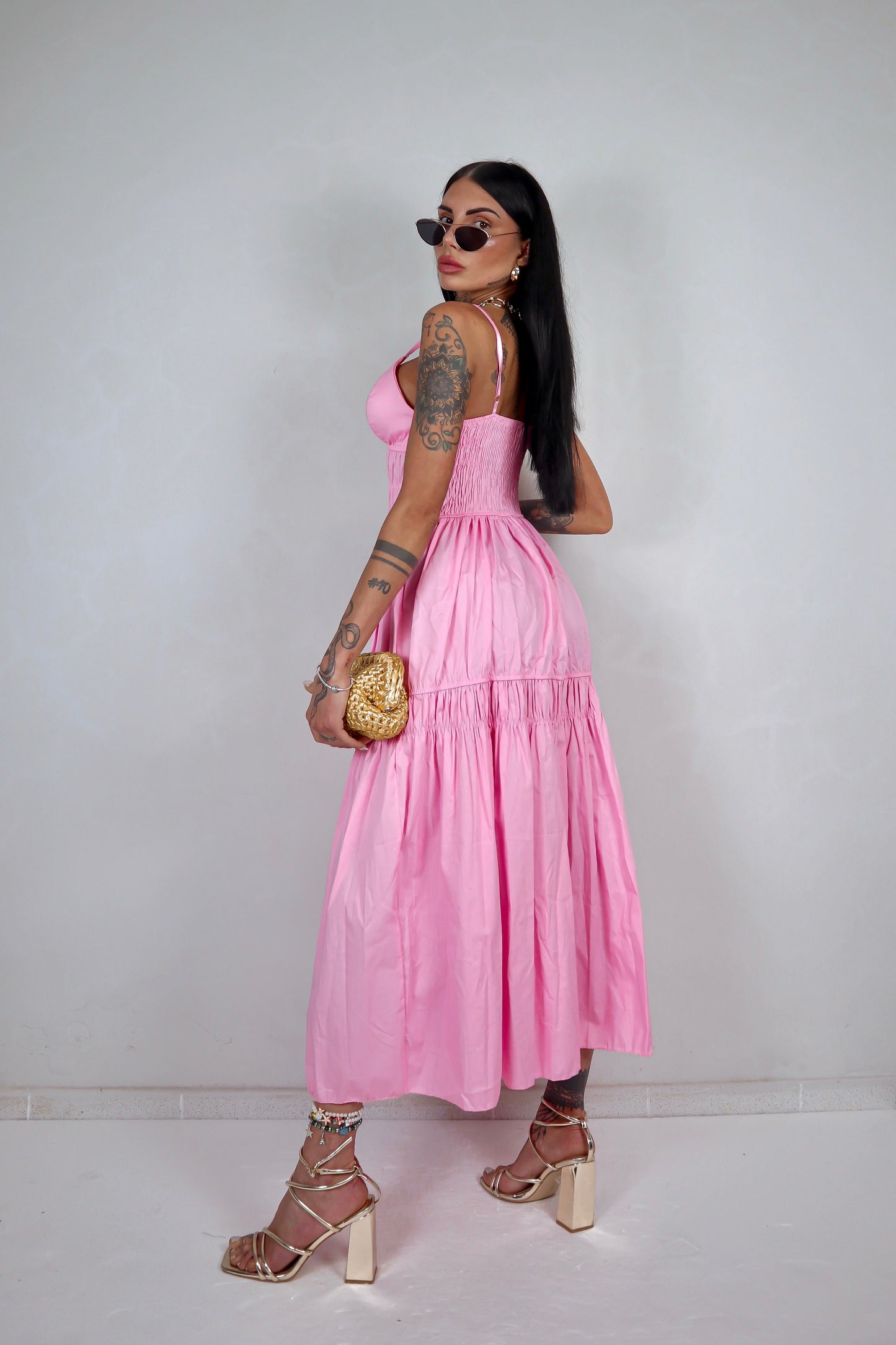Abito Clara - Rosa