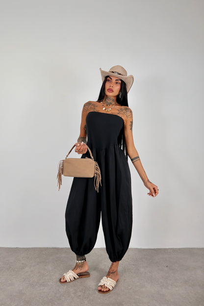 Tuta intera / pantalone Abibi - Nero