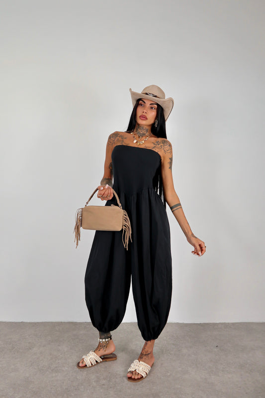 Tuta intera / pantalone Abibi - Nero
