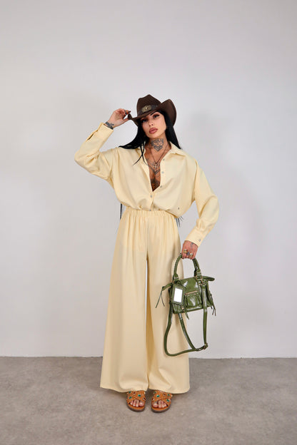 Completo Dorotea - Giallo pastello