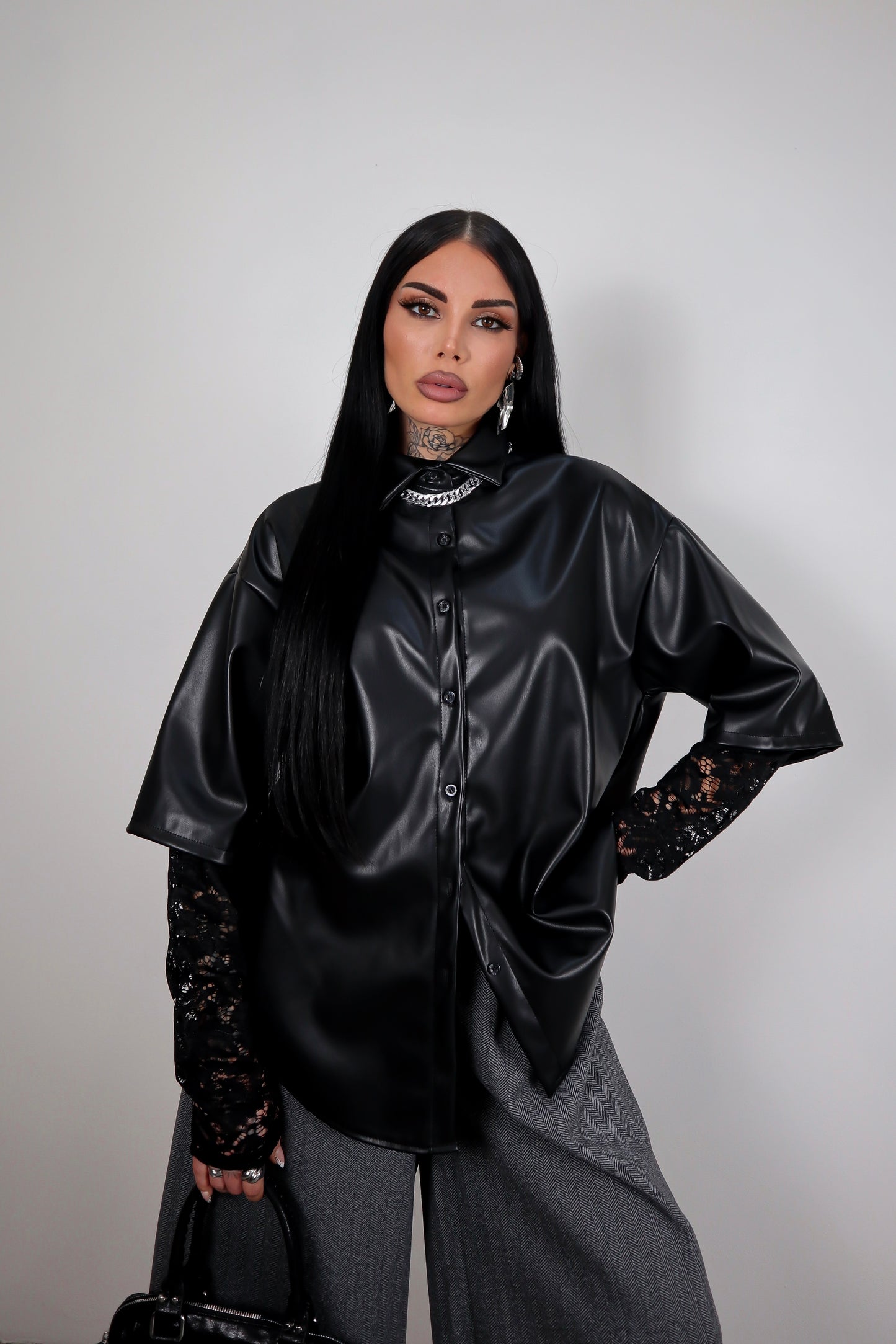 Camicia Ecopelle Joy