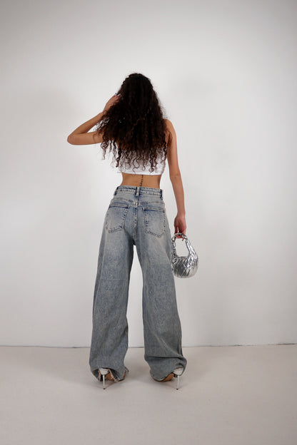 Jeans Oblique - Denim slavato