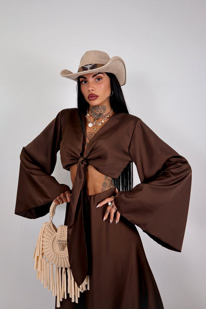 Completo Nadeen - Marrone