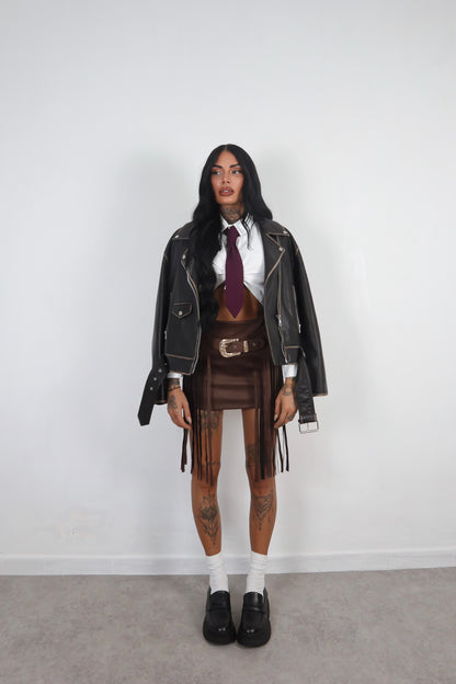 Giacca Biker Lumina