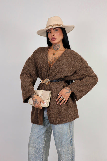 Cardigan Nala - Marrone