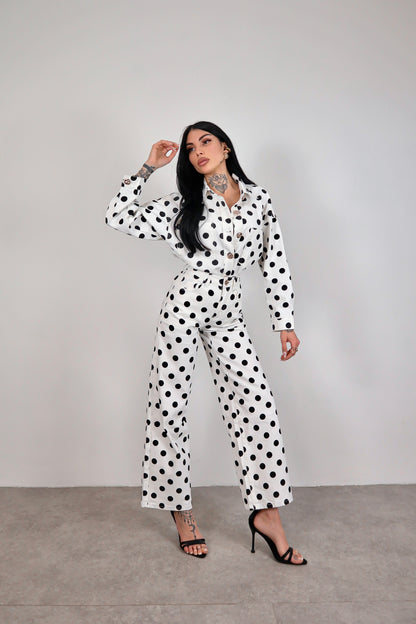 Completo denim pois Alma